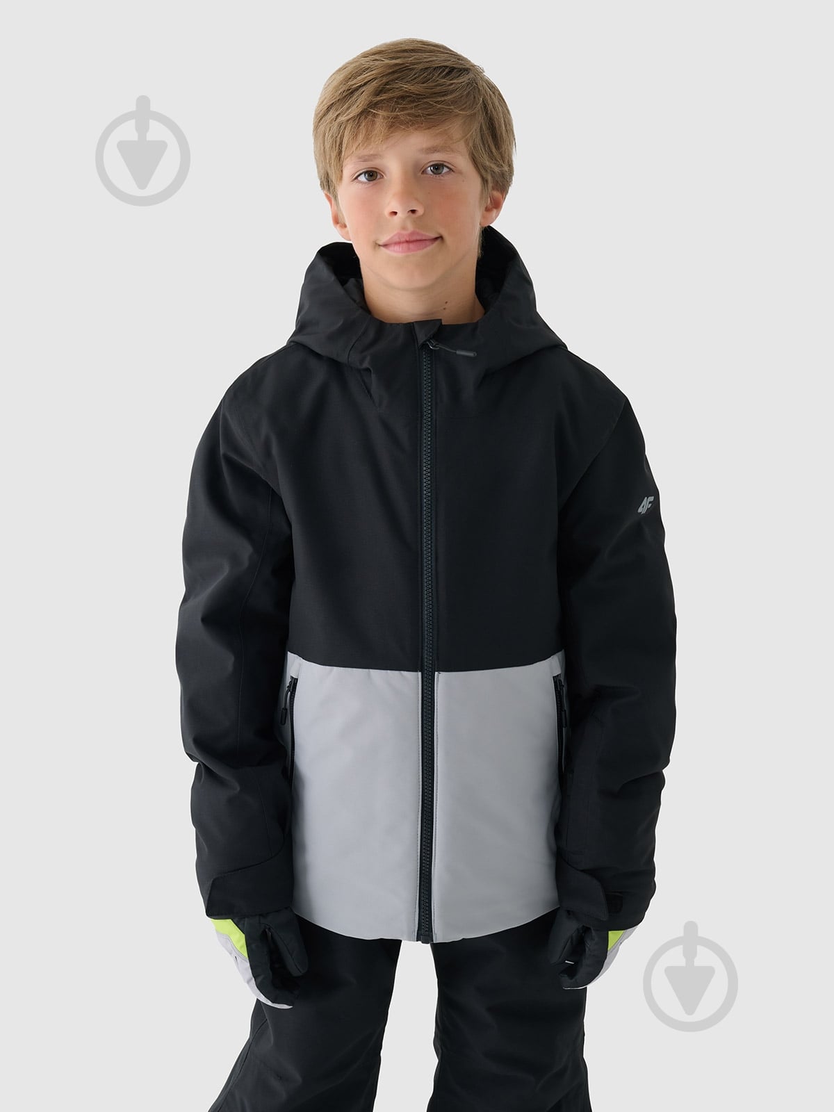 Куртка 4F TECHNICAL JACKET M533 4FJWAW24TTJAM533-25S р.140 серый - фото 1 Куртка 4F TECHNICAL JACKET M533 4FJWAW24TTJAM533-25S р.140 серый - фото 1