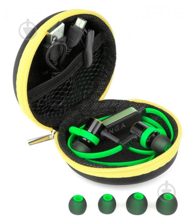 Bluetooth-гарнитура Vinga EBT050 green EBT050GR - фото 7 Bluetooth-гарнитура Vinga EBT050 green EBT050GR - фото 7