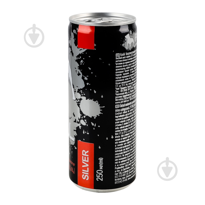 Энергетический напиток Pitbull Silver 0,25 л - фото 9