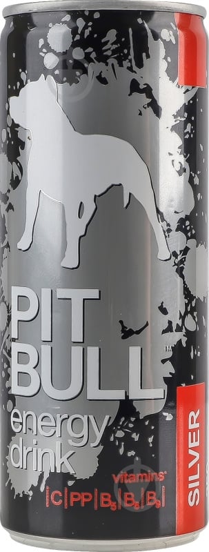 Энергетический напиток Pitbull Silver 0,25 л - фото 1