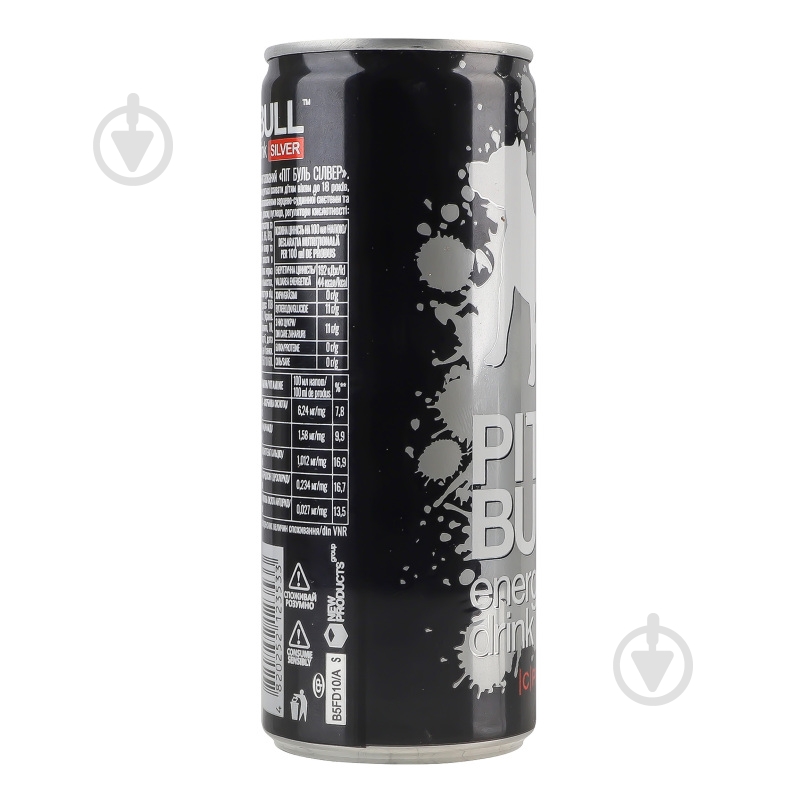 Энергетический напиток Pitbull Silver 0,25 л - фото 2