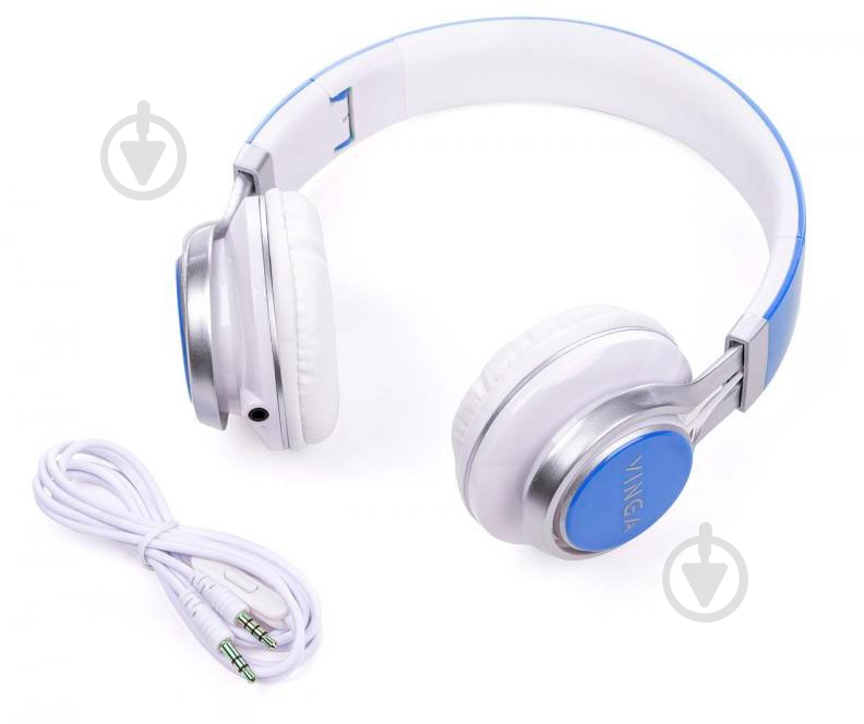 Навушники Vinga HSM040 blue/white HSM040WB - фото 10