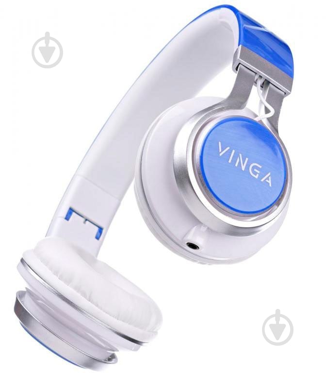 Навушники Vinga HSM040 blue/white HSM040WB - фото 4