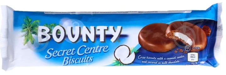 Печенье Ferrero Bounty Secret Centre Cookie 132 г - фото 1