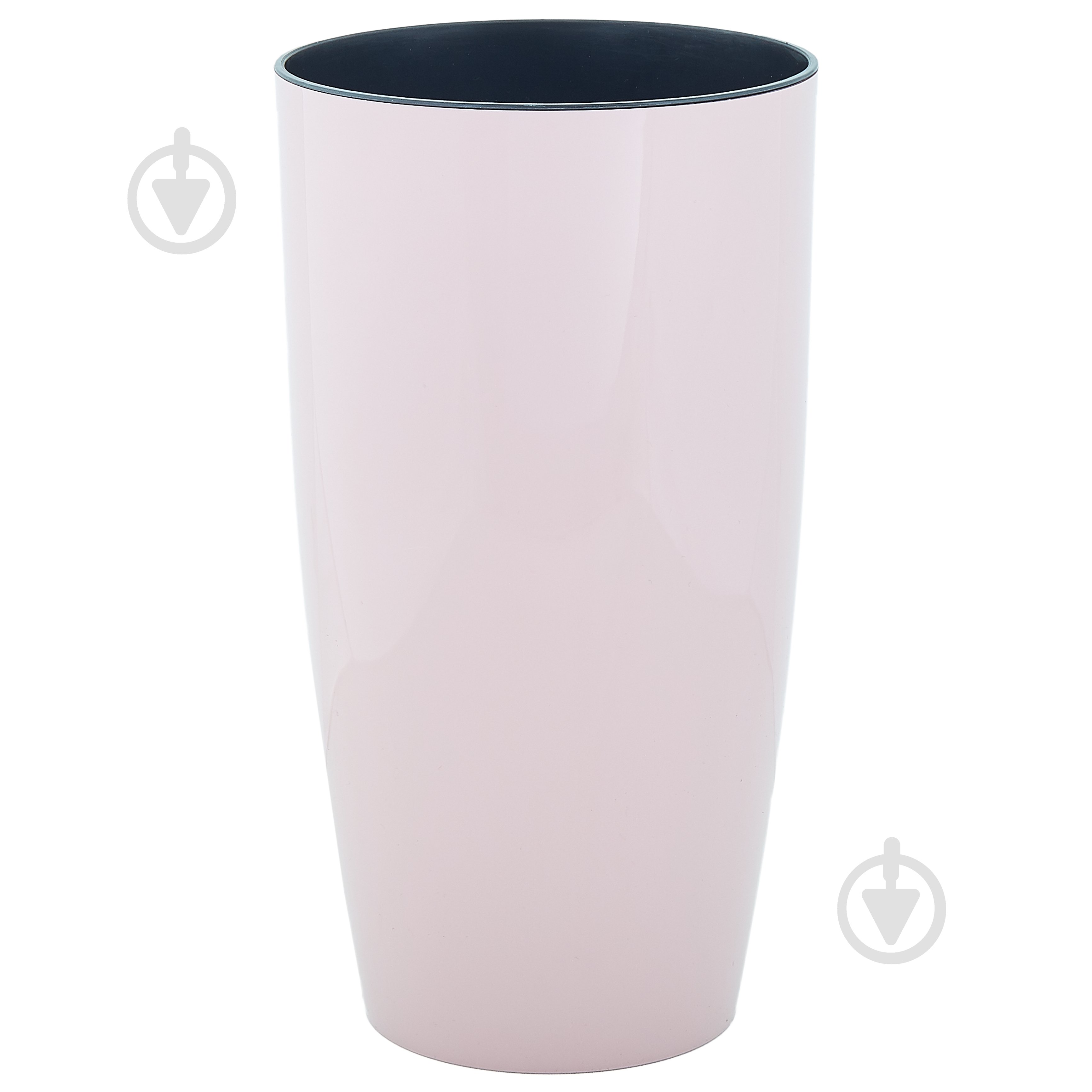 Горщик пластиковий Алеана Альфа d22х41,5 см круглий фрезія - фото 1 Горщик пластиковий Алеана Альфа d22х41,5 см круглий фрезія - фото 1