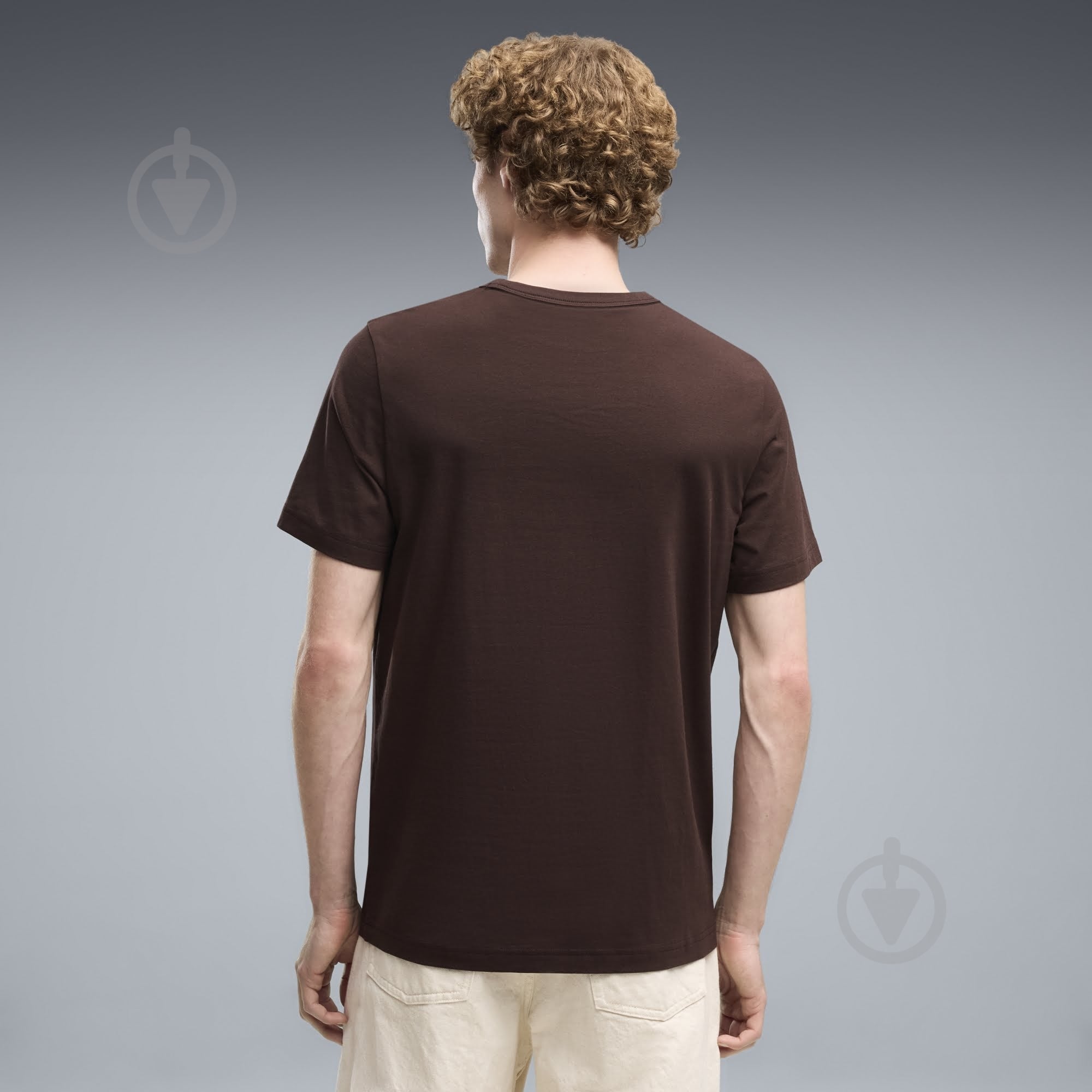 Футболка Puma ESS ELEVATED TEE 69205433 р.L коричневий - фото 4