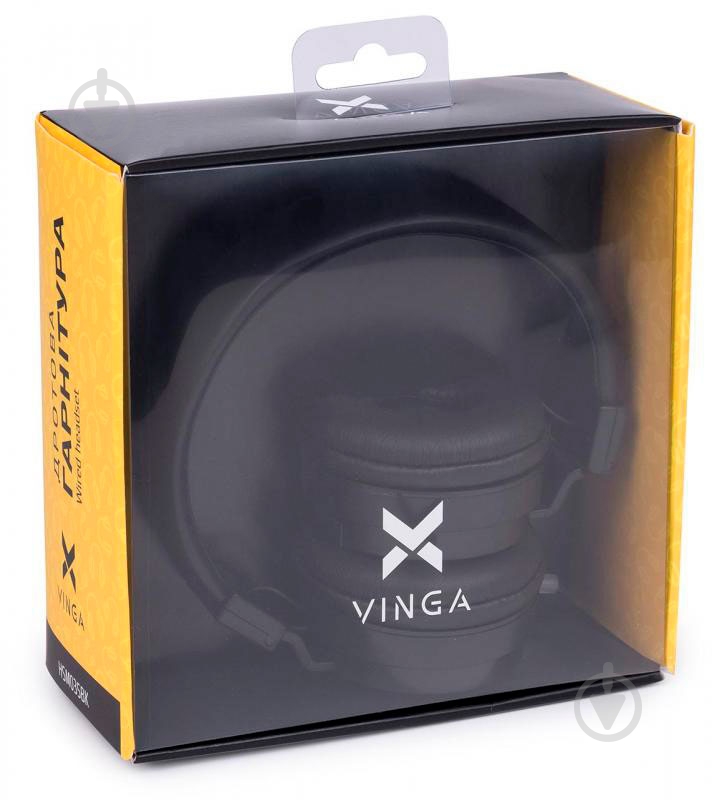 Наушники Vinga HSM035 black HSM035BK - фото 12