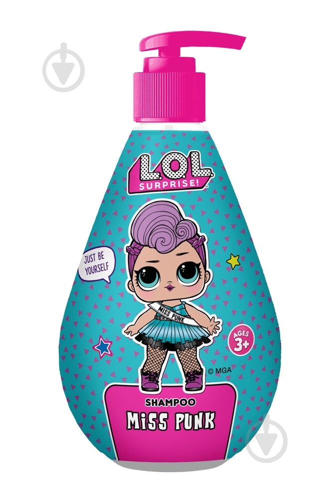 Шампунь детский L.O.L. SURPRISE! MISS PUNK 300 мл - фото 1