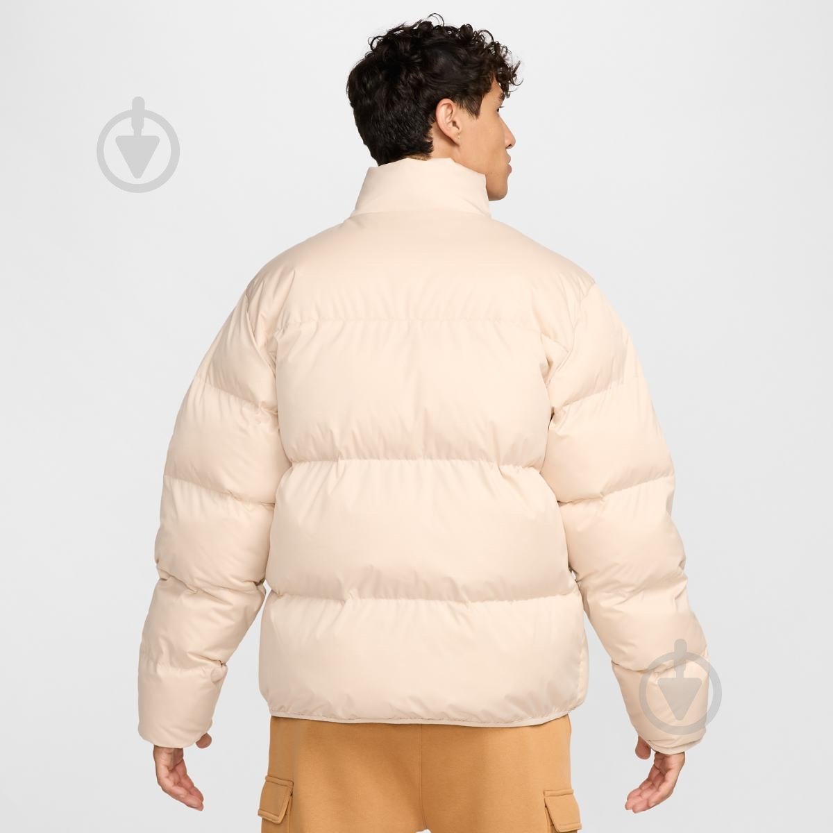 Пуховик чоловічий зимовий Nike M NK CLUB PUFFER JKT FB7368-126 р.2XL бежевий - фото 2