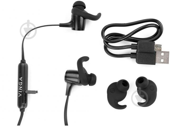 Bluetooth-гарнитура Vinga EBT060 black EBT060BK - фото 7 Bluetooth-гарнитура Vinga EBT060 black EBT060BK - фото 7
