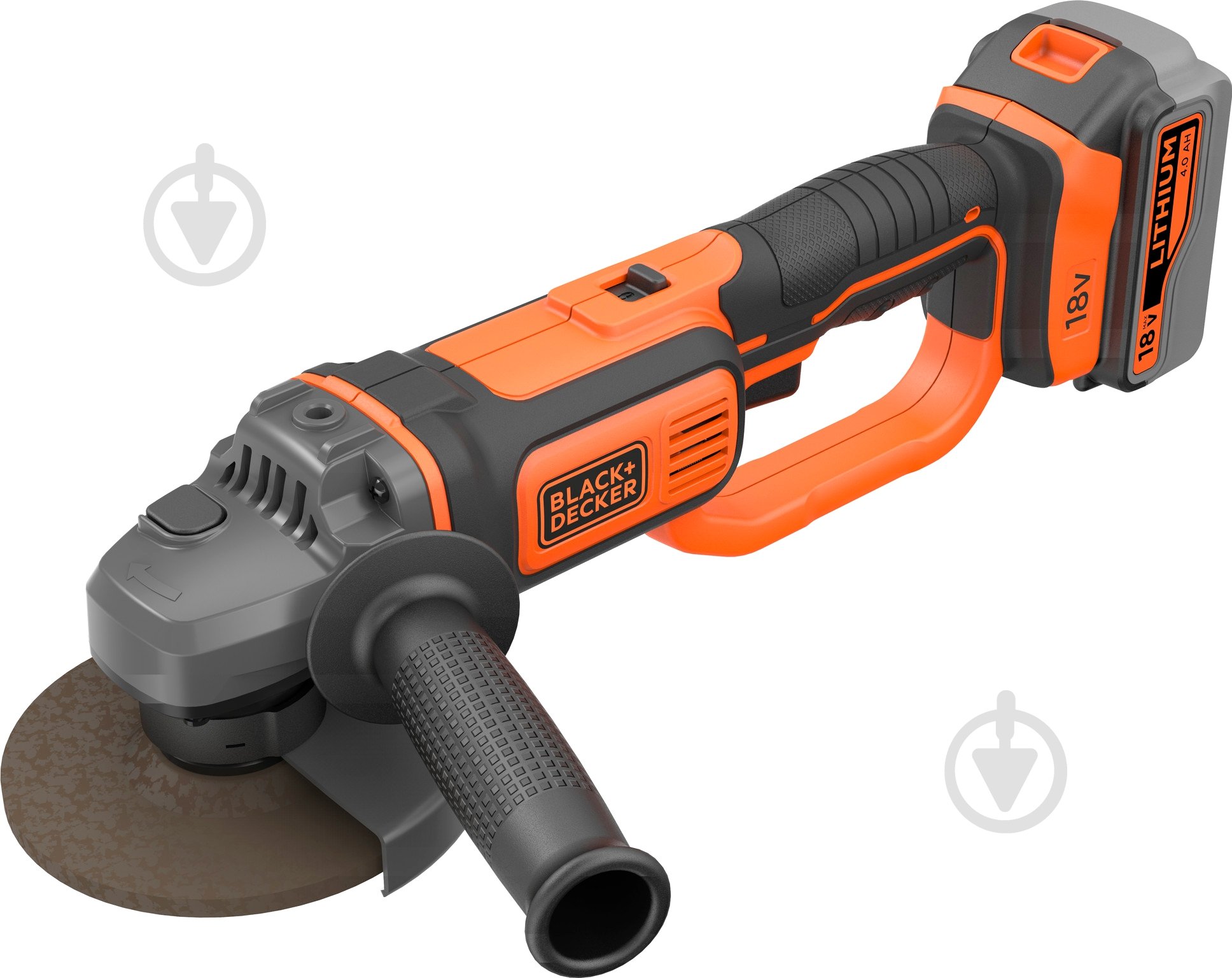 Болгарка (кутова шліфмашина) Black+Decker BCG720M1 - фото 1