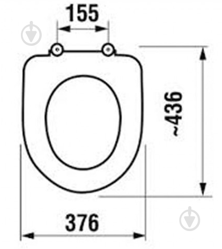 Сидіння для унітаза Jika Baltic/Olymp H8932813000631 - фото 2 Сидіння для унітаза Jika Baltic/Olymp H8932813000631 - фото 2