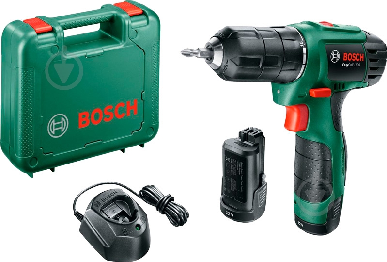Шуруповерт акумуляторний Bosch EasyDrill 1200 06039A210B - фото 6