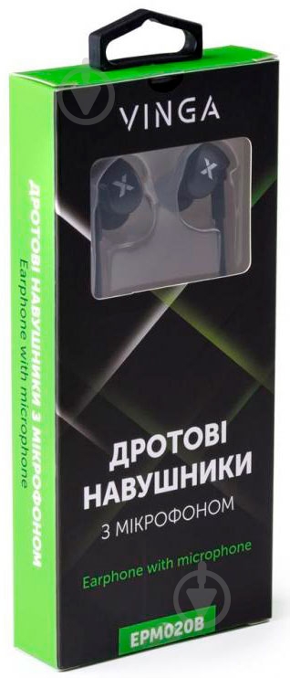 Наушники Vinga EPM020 black EPM020B - фото 4