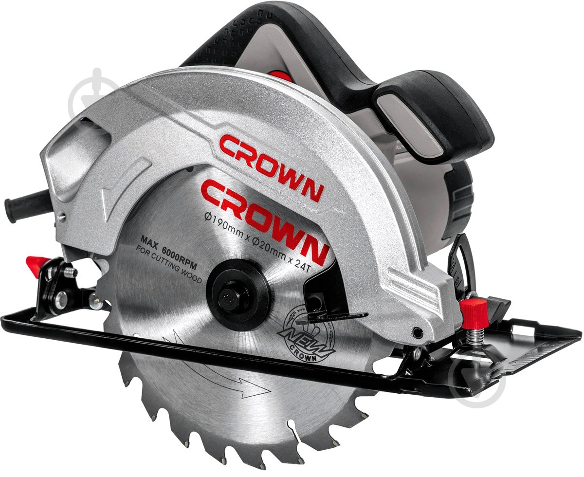 Пила дисковая Crown CT15188-190 - фото 1 Пила дисковая Crown CT15188-190 - фото 1