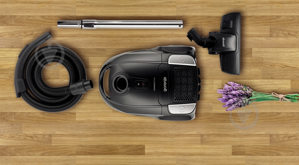 Пылесос Gorenje VCEA11CMBK black - фото 5