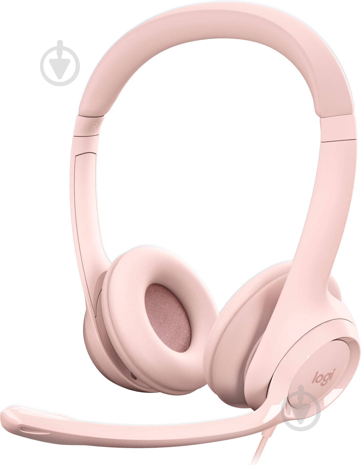 Гарнитура Logitech H390 USB rose (981-001281) - фото 1 Гарнитура Logitech H390 USB rose (981-001281) - фото 1