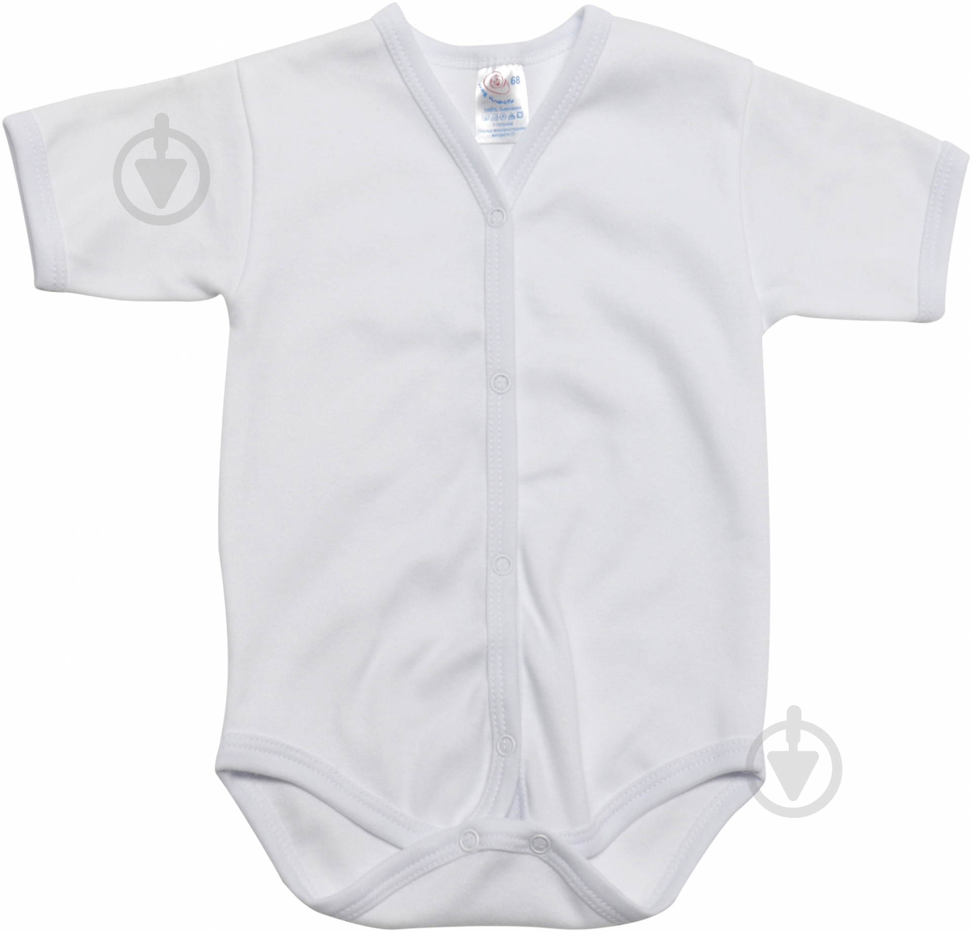 Боди детское унисекс Моя планета Б 2303 р.56 белый - фото 1 Боди детское унисекс Моя планета Б 2303 р.56 белый - фото 1