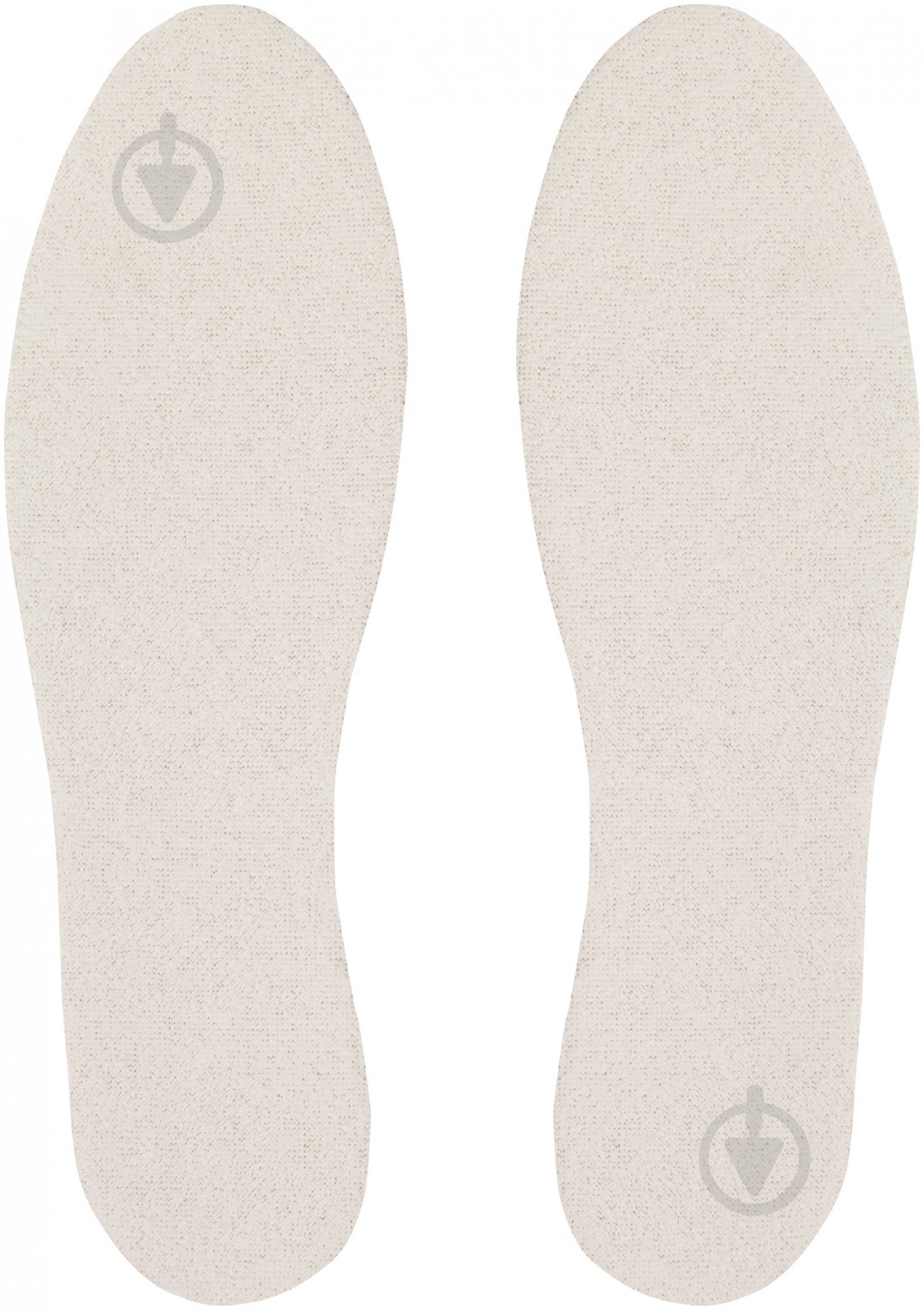 Стельки для обуви пробковое дерево Silver р.33-45 белый - фото 3