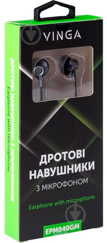Наушники Vinga EPM040 grey EPM040GM - фото 4