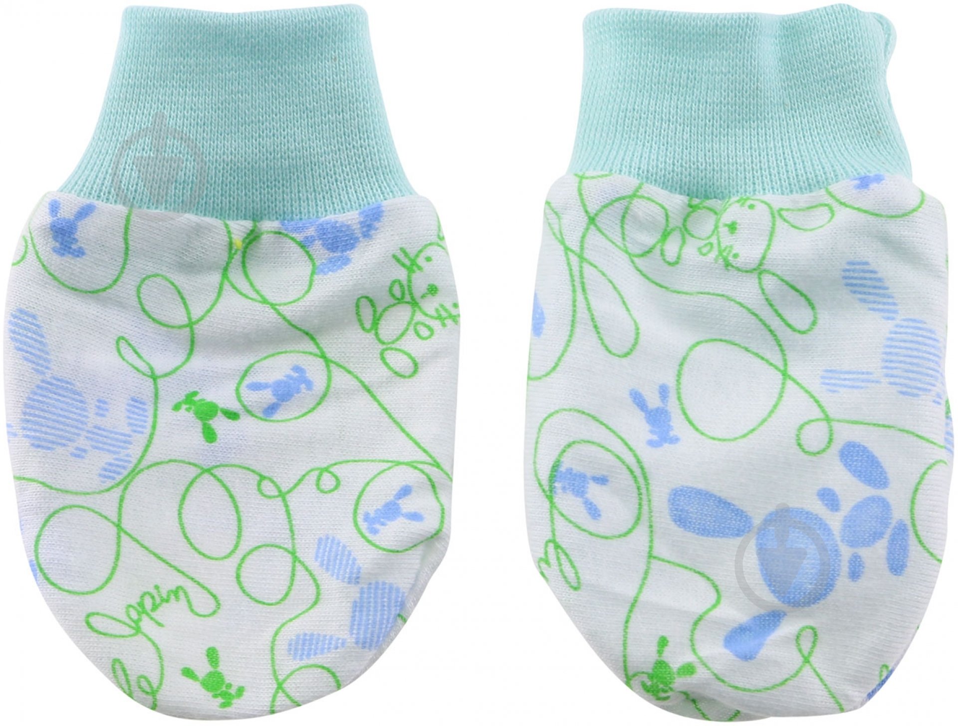 Моя планета варежки, кулир, В100 - фото 1 Моя планета варежки, кулир, В100 - фото 1