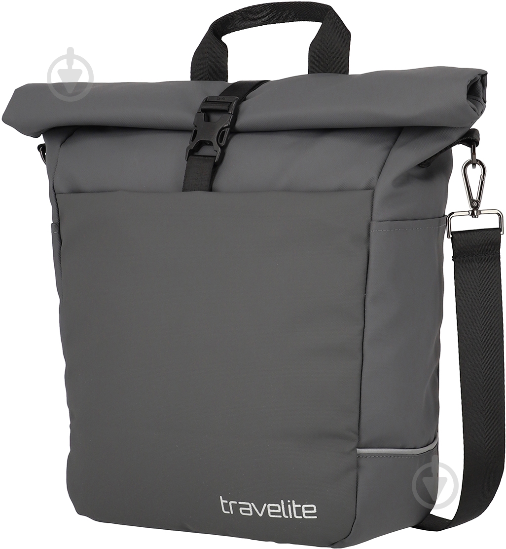 Сумка Travelite Basics Anthracite Rollup TL096352-04 14 л сірий - фото 1