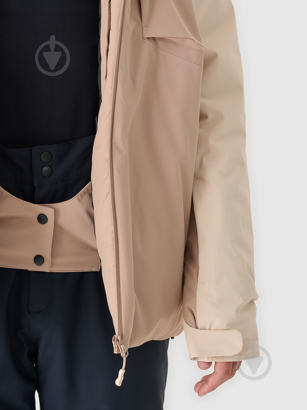 Куртка 4F TECHNICAL JACKET M577 4FWAW24TTJAM577-83S р.L бежевый - фото 9