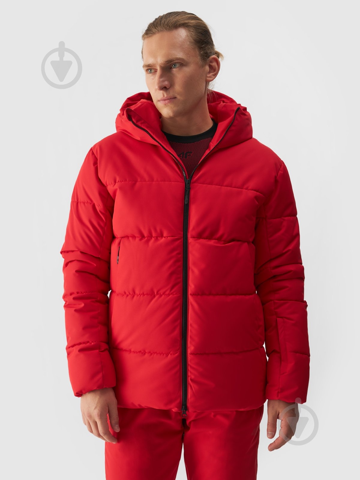 Куртка мужская зимняя 4F TECHNICAL JACKET M580 4FWAW24TTJAM580-62S р.L красная - фото 1