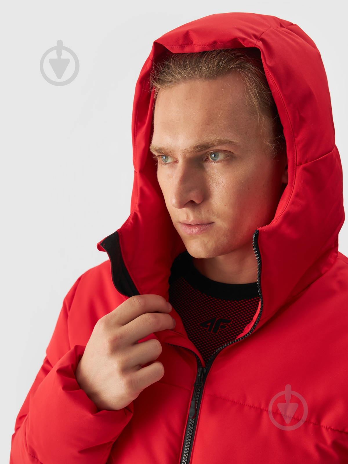 Куртка мужская зимняя 4F TECHNICAL JACKET M580 4FWAW24TTJAM580-62S р.L красная - фото 4