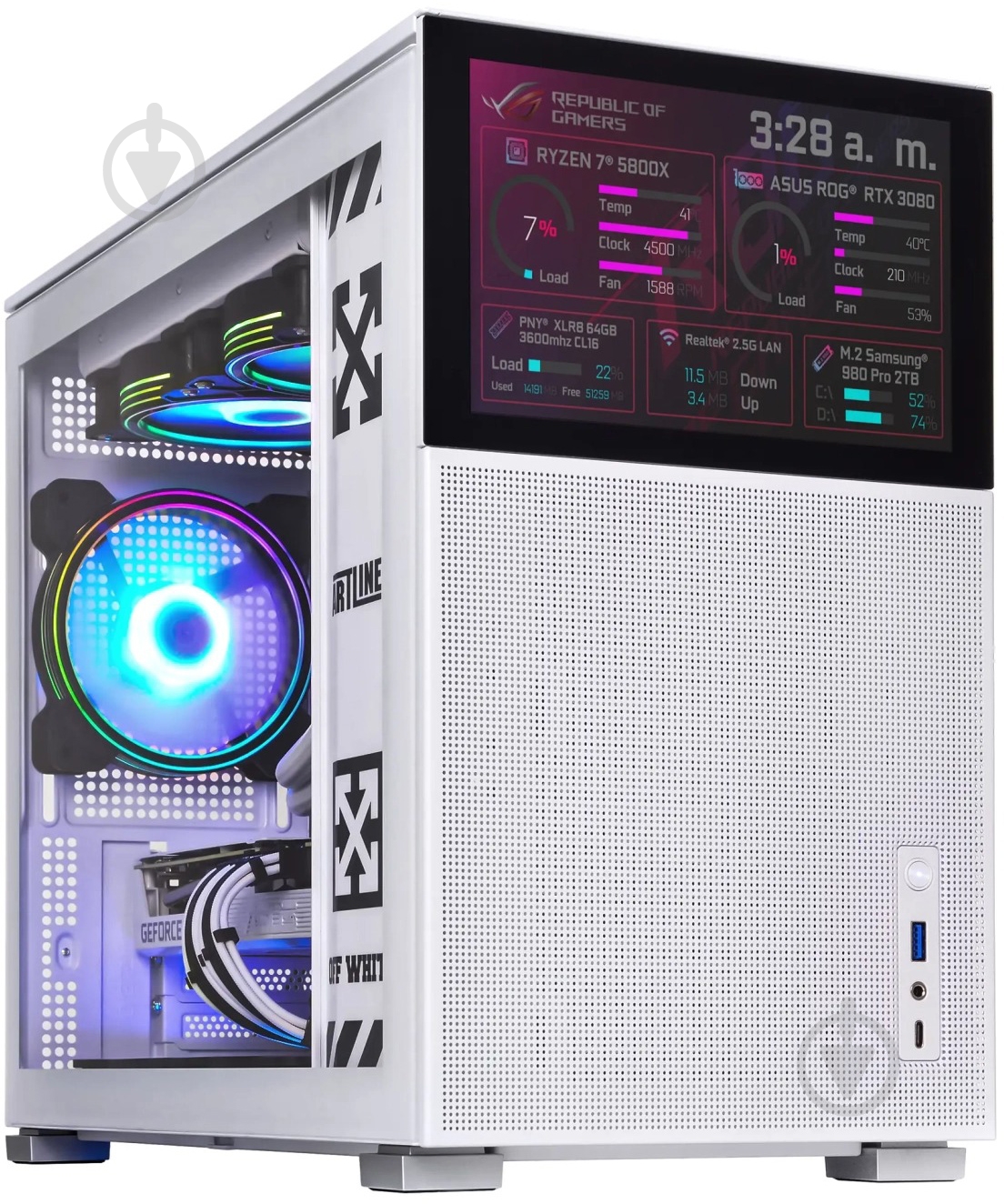 Компьютер Artline Gaming D31White (D31Whitev55) white - фото 1 Компьютер Artline Gaming D31White (D31Whitev55) white - фото 1