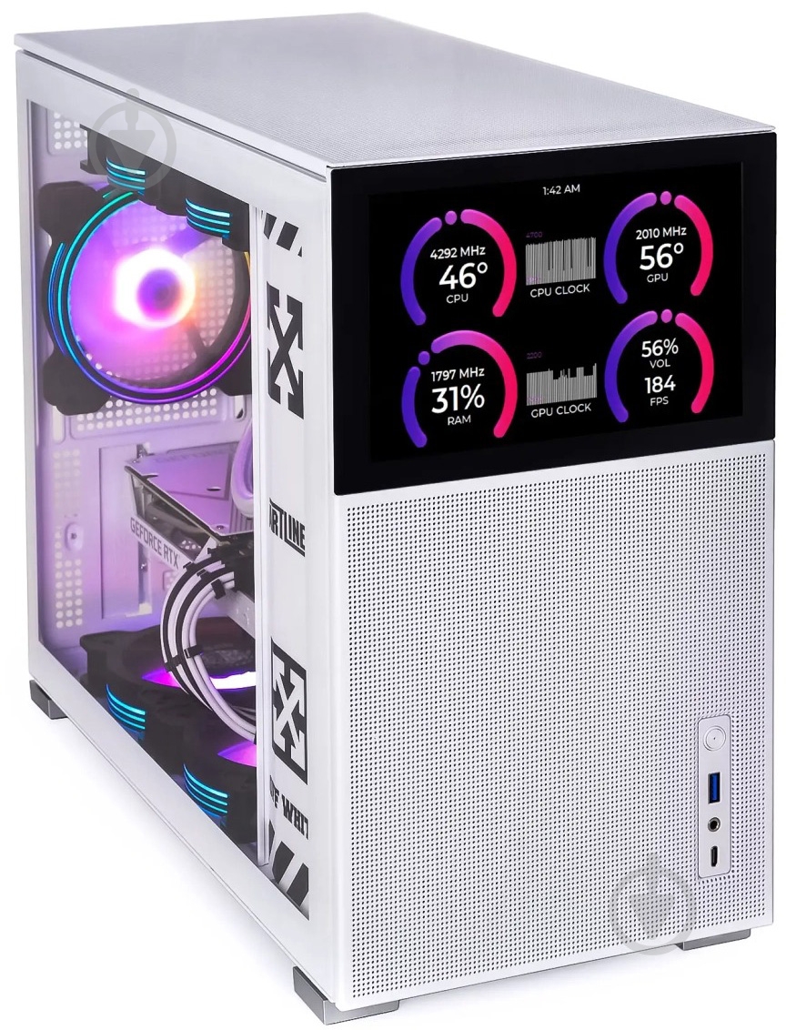 Компьютер Artline Gaming D31White (D31Whitev55) white - фото 3 Компьютер Artline Gaming D31White (D31Whitev55) white - фото 3