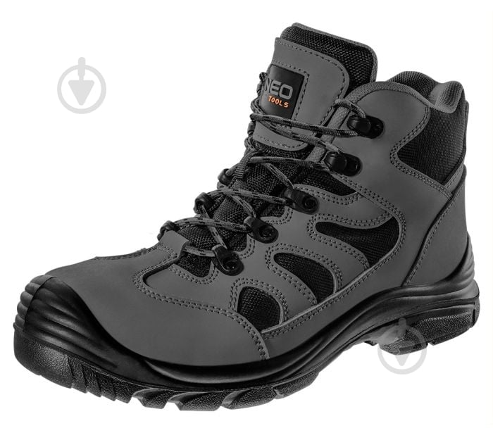 Ботинки NEO tools S3 SRC р.45 82-167 черный с серым - фото 1 Ботинки NEO tools S3 SRC р.45 82-167 черный с серым - фото 1