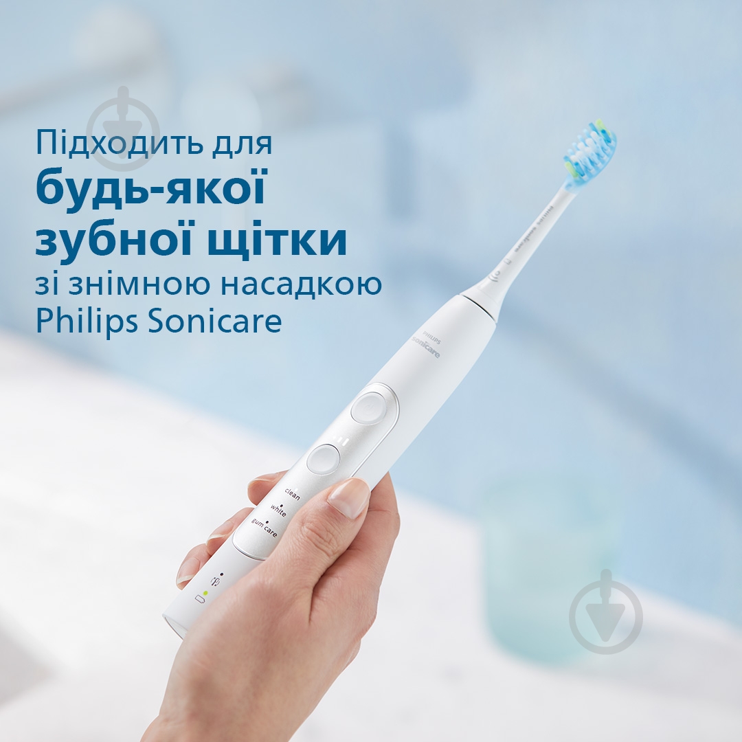 Насадки для електричної зубної щітки Philips Premium Plaque HX9042/17 - фото 2