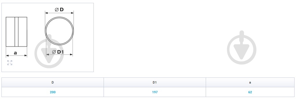 Соединитель Вентс Пластивент d200 414 - фото 2