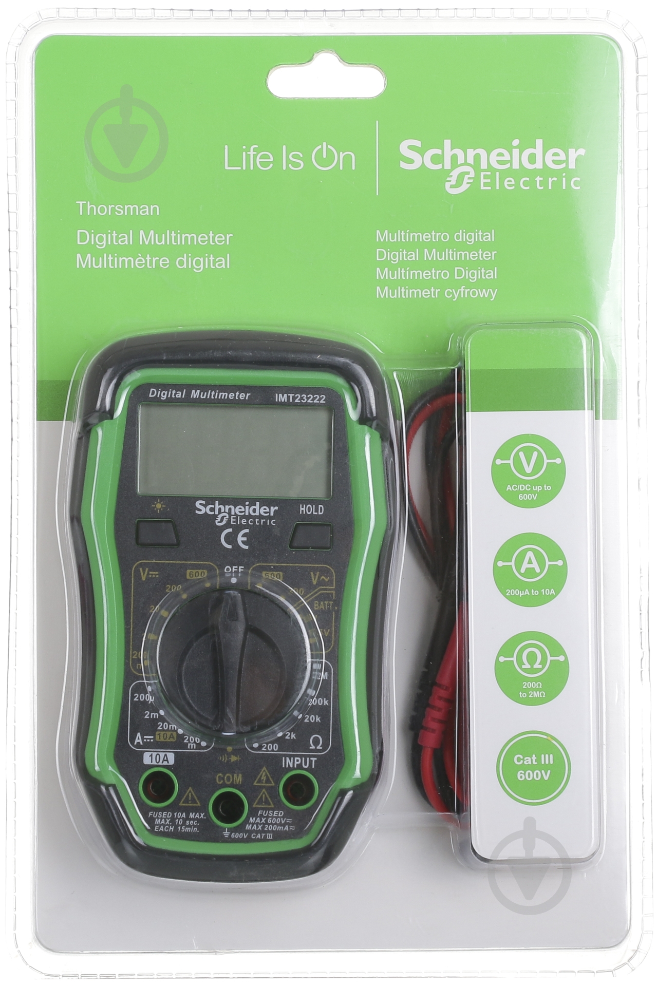 Мультиметр цифровой Schneider Electric IMT23222 - фото 1