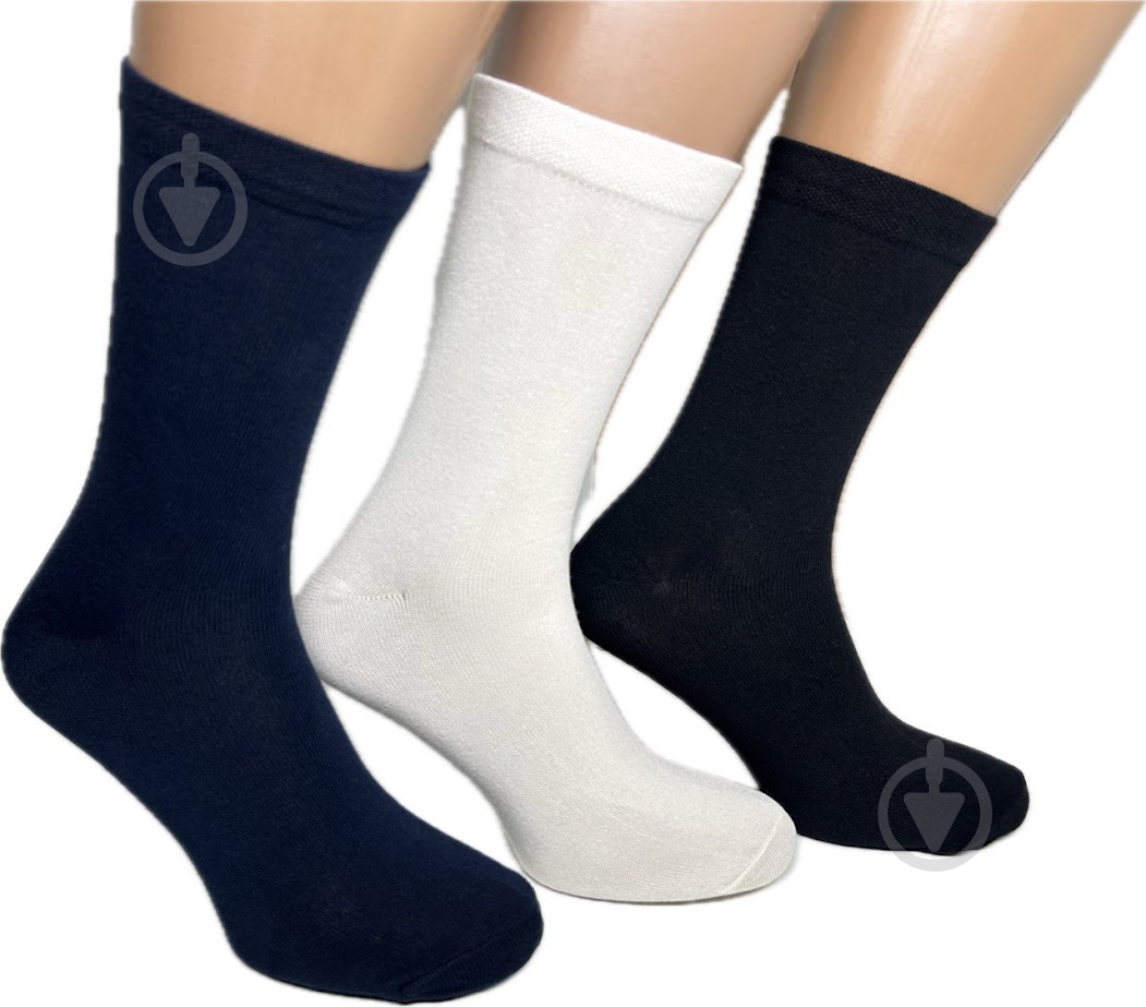 Набір шкарпеток жіночих Sensio 1823 р.36-39 чорний/темно-синій/бежевий 3 шт. - фото 1 Набір шкарпеток жіночих Sensio 1823 р.36-39 чорний/темно-синій/бежевий 3 шт. - фото 1