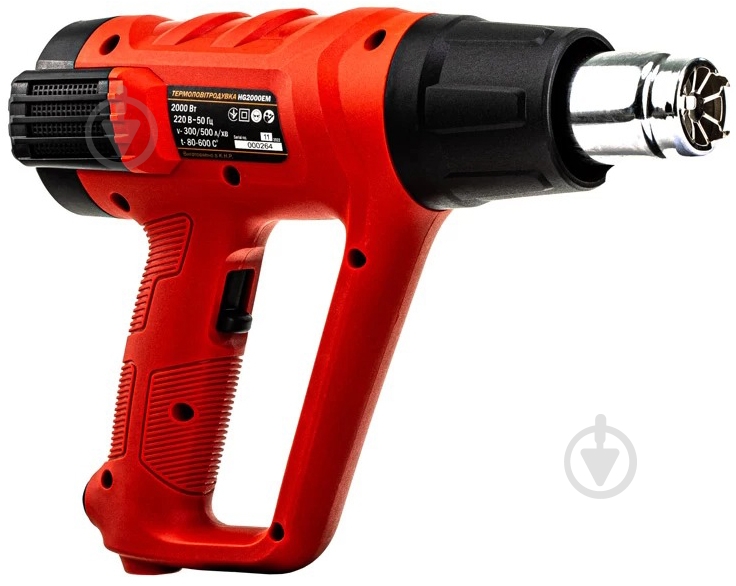 Фен строительный GTM HG2000EM - фото 3