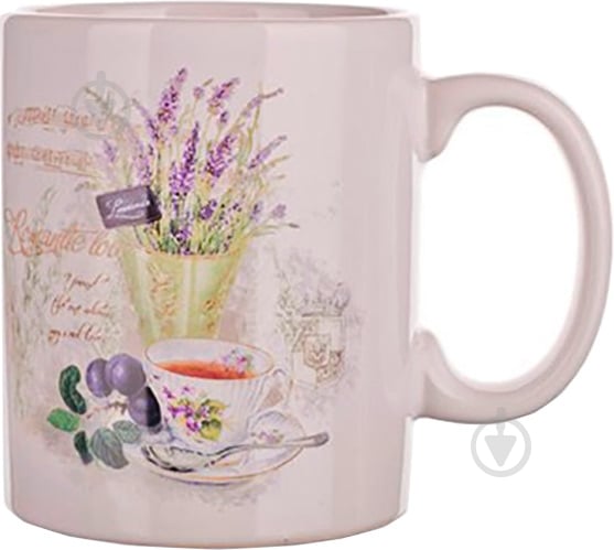 Чашка Banquet Lavender 310 мл 60ZF1108 - фото 1 Чашка Banquet Lavender 310 мл 60ZF1108 - фото 1