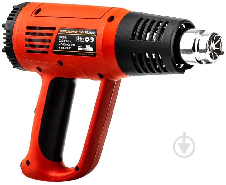 Фен строительный GTM HG2000E - фото 2 Фен строительный GTM HG2000E - фото 2