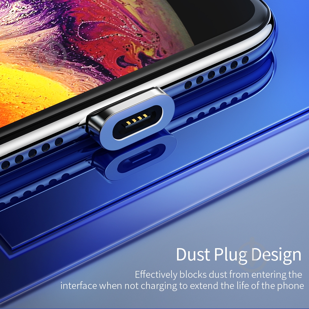 Кабель Essager Magic Power Magnetic 1 м черный (EXCCXT-ML01) - фото 4