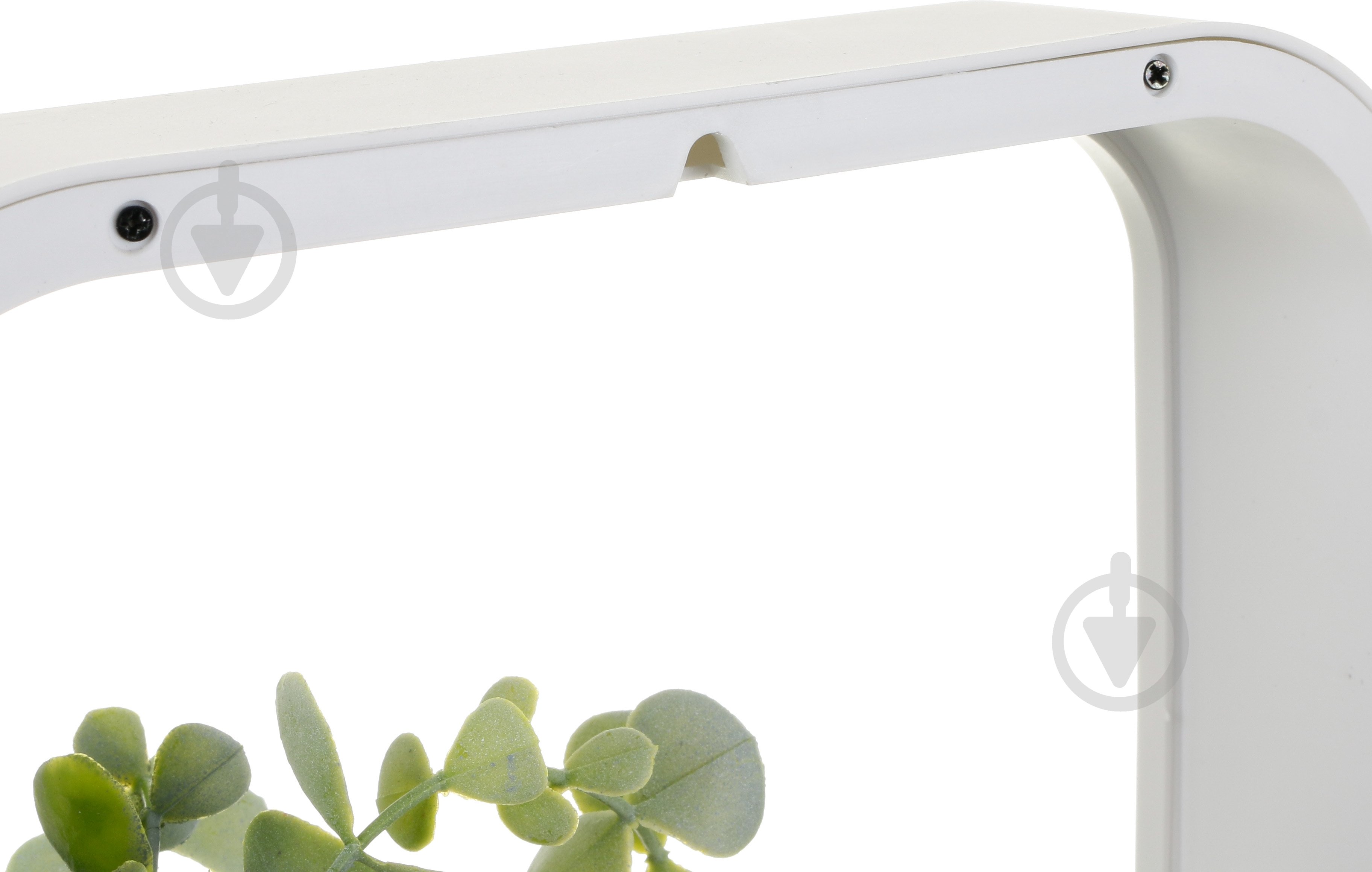 Декор настінний Nature квадратний 22,3x22,3 см білий - фото 3