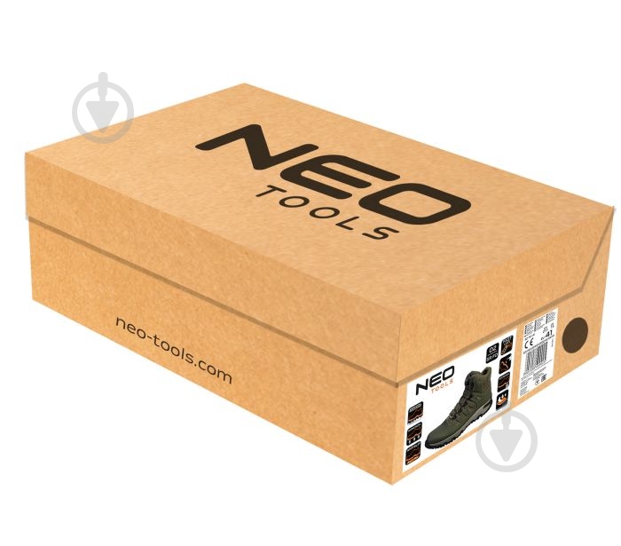 Ботинки NEO tools O2 SR FO р.40 82-751 черный - фото 12