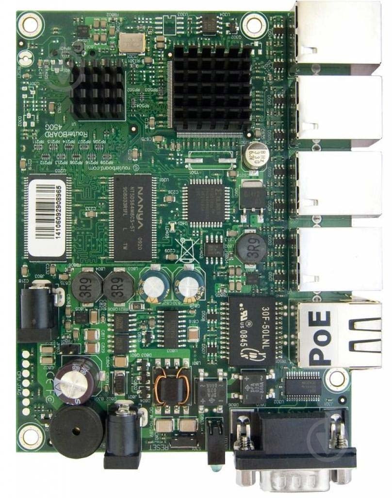 Коммутатор Mikrotik RB450G - фото 1