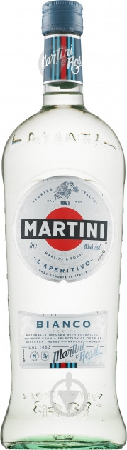 Вермут Martini Bianco сладкий 15% 0,5 л - фото 1 Вермут Martini Bianco сладкий 15% 0,5 л - фото 1