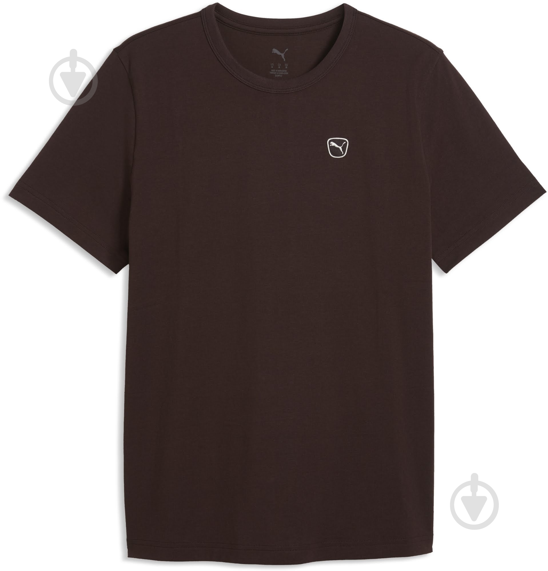 Футболка Puma ESS ELEVATED TEE 69205433 р.S коричневый - фото 1
