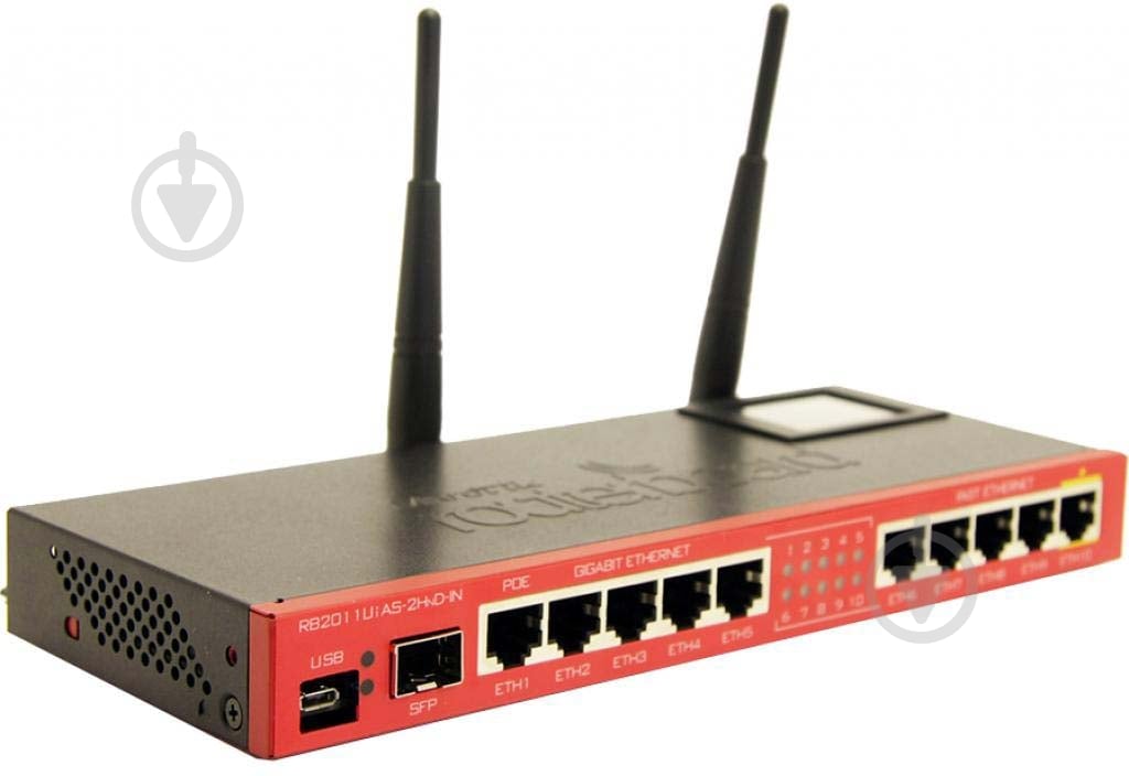 Wi-Fi-роутер Mikrotik RB2011UIAS-2HND-IN - фото 5