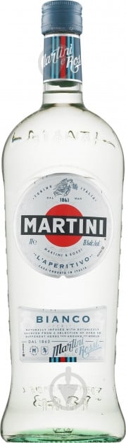 Вермут Martini Bianco сладкий 15% 1 л - фото 1 Вермут Martini Bianco сладкий 15% 1 л - фото 1