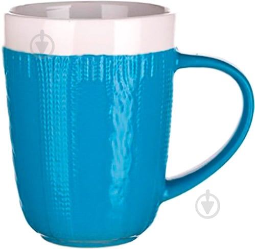 Чашка Banquet Sweater 400 мл синяя - фото 1