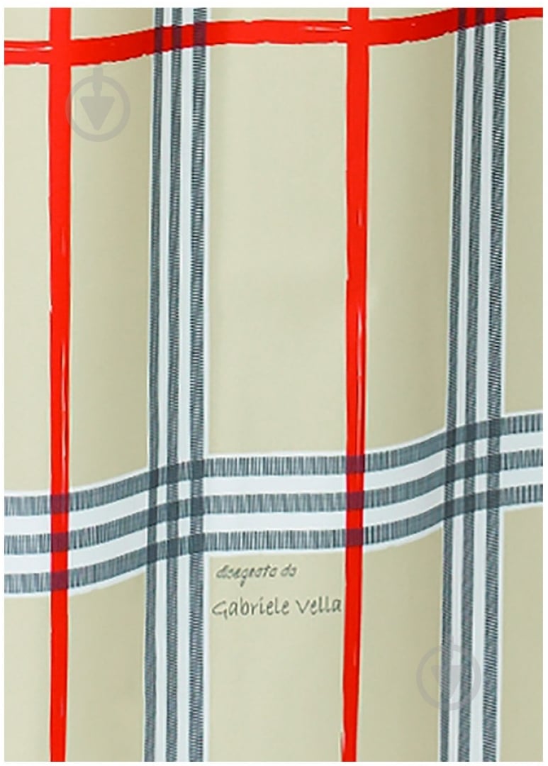 Штора для душа BACCHETTA FABRIC BEIGE 240х200 - фото 2 Штора для душа BACCHETTA FABRIC BEIGE 240х200 - фото 2