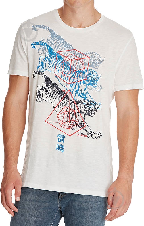 Футболка Mavi knitted tshirt 065728-28945 р.S білий - фото 1